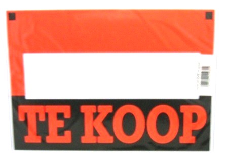 affiche te koop s-10